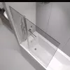 Шторка на ванну RGW SC-11, Цвет стекла: прозрачное, Цвет профиля (вариация): Хром, Выбрать размер: 100, изображение 7