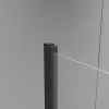 Шторка на ванну RGW SC-109B, Цвет стекла: прозрачное, Цвет профиля: Черный, Выбрать размер: 60, изображение 9