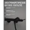 Смеситель для ванны с душем AVS Slimmer черный матовый, Выбрать цвет: Черный, изображение 3