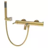 Смеситель для ванны с душем AVS Slimmer брашированное золото, Выбрать цвет: Брашированное золото, изображение 13