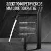 Смеситель для раковины AVS Slimmer высокий, черный матовый, Выбрать цвет: Черный, изображение 3