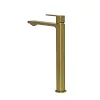 Смеситель для раковины AVS Elegant высокий, брашированное золото, Выбрать цвет: Брашированное золото, изображение 7