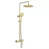 Душевая стойка AVS Elegant брашированное золото, изображение 8