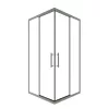 Timo Душевой угол TKSS-90-100/13C-8, раздвиж , проф никель, стекло проз 8 мм, Цвет профиля: Серый, Выбрать размер: 90х90, изображение 3