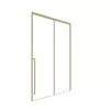 Timo Душевая дверь TDSS-/17C-8L/R, раздвиж , проф мат золото, стекло проз 8 мм, Цвет профиля: Золото, Выбрать размер: 120, Ориентация: левая, изображение 3