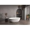 Ванна из искусственного камня ABBER Stein AS9631 белая матовая, изображение 10