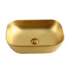 Раковина накладная ABBER Rechteck AC2200MMG золото матовое, Выбрать цвет: Золото матовое, изображение 2