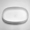 Раковина накладная ABBER Stein AS2632 белая матовая, изображение 4