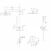 Душевая система ABBER Daheim AF8219NG скрытого монтажа без излива, никель, Выбрать цвет: Никель, изображение 3