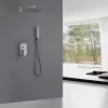 Душевая система ABBER Daheim AF8219SP скрытого монтажа без излива, сатин, Выбрать цвет: Сатин, изображение 2