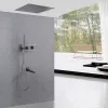 Душевая система ABBER Daheim AF8254NG скрытого монтажа с изливом, термостат, никель, Выбрать цвет: Никель, изображение 2