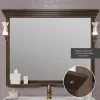Зеркало OPADIRIS Риспекто орех антикварный, с выключателем, Выбрать цвет: Орех антикварный, Выбрать размер: 120, изображение 3