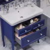 Тумба напольная с раковиной Opadiris Валери, цвет сапфир, Выбрать цвет: Сапфир, Выбрать размер: 85, изображение 6