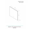 Зеркало ACWEN "Trezhe Led" 80х70 с бесконтактным сенсором, подогрев, Тип: Зеркало с бесконтактным сенсором и подогревом, Выбрать размер: 80х70, изображение 5