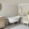 Ванны: Ванна из литьевого мрамора Эстет Венеция 170x80 правая на ножках "Бронза" 1 в магазине Акватория