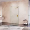 Душевая перегородка RGW WA-016Gb, Цвет стекла: прозрачное, Цвет профиля (вариация): Золото, Выбрать размер: 120, изображение 2