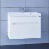 Тумба для умывальника СанТа Лондон 70 подвесная 2 ящика, изображение 3