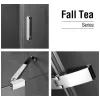 Душевой уголок Gemy Fall Tea прозрачное стекло 100*80, изображение 3