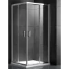 Душевой уголок Gemy Victoria квадратный поддон прозрачное стекло 100х100, изображение 2
