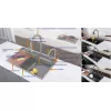 Многофункциональная мойка Ceruttispa GLORIA II nano black (серая) из нержавеющей стали, кухонная, изображение 18