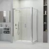 Душевой уголок RGW PA-045 прозрачное/хром, Цвет стекла: прозрачное, Цвет профиля: Хром, Выбрать размер: 100х80, изображение 3