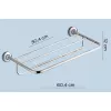 Gedy  двойная полка для полотенец  5 держателей   хром, изображение 2