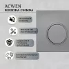 Кнопка для инсталляции ACWEN серая матовая (Matt Grey), Выбрать цвет: Серый матовый, изображение 2
