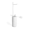 Stil Haus Hashi  cтойка: бумагодержатель + ерш керамический   белый матовый - белая керамика, изображение 4