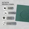 Кнопка для инсталляции ACWEN зеленая матовая, Выбрать цвет: Зелёный матовый, изображение 2