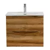 Мебель для ванной: Тумба с раковиной подвесная BelBagno MARINO-CER-MINI Rovere Rustico 1 в магазине Акватория