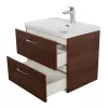 Тумба с раковиной подвесная BelBagno DUE Noce, Выбрать цвет: Орех, Выбрать размер: 50, изображение 6