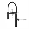 WasserKRAFT A8867 Смеситель для кухни сенсорный, Выбрать цвет: Черный, изображение 4