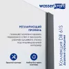 Душевой уголок WasserKRAFT Dill, Цвет стекла: прозрачное, Цвет профиля: Черный, Выбрать размер: 80х100, изображение 3