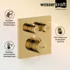 WasserKRAFT Sauer 7148 Thermo Термостатический смеситель для ванны и душа