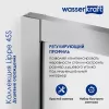 Душевой уголок  WasserKRAFT Lippe квадратный, Цвет стекла: прозрачное, Цвет профиля: Хром, Выбрать размер: 80х80, изображение 8