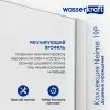 Душевой уголок  WasserKRAFT Neime, Цвет стекла: прозрачное, Цвет профиля: Белый, Выбрать размер: 90х90, изображение 5