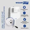 Система инсталляции для унитазов WasserKRAFT Aller 10TLT.010.ME с кнопкой/без кнопки, Внешний вид: Без кнопки, изображение 3