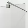 Душевая перегородка WasserKRAFT Rur 30W BN прозрачное/никель, Цвет стекла: прозрачное, Цвет профиля: Серый, Цвет профиля (вариация): Никель, Выбрать размер: 120, изображение 3