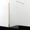 Душевая перегородка WasserKRAFT Rur 30W BG-MG матовое/матовое золото, Цвет стекла: матовое, Цвет профиля: Золото, Цвет профиля (вариация): Матовое золото, Выбрать размер: 110, изображение 3