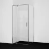 Душевой уголок WasserKRAFT Spree 14P20, Цвет стекла: прозрачное, Цвет профиля (вариация): Никель, Выбрать размер: 90х80, изображение 2