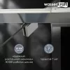 Душевой уголок WasserKRAFT  Aula 11P  прозрачное/хром, Цвет стекла: прозрачное, Цвет профиля (вариация): Хром, Выбрать размер: 90х90, изображение 7