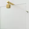 Душевая перегородка WasserKRAFT Rur 30W PG-TXG рифленое/глянц.золото, Цвет стекла: рифленое, Цвет профиля: Золото, Цвет профиля (вариация): Глянцевое золото, Выбрать размер: 100, изображение 2