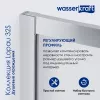 Душевая дверь WasserKRAFT Lopau 32S05L/R, Цвет стекла: прозрачное, Цвет профиля: Хром, Выбрать размер: 120, Ориентация: левая, изображение 3