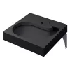 Раковина над стиральной машиной Uperwood Comforty 60х60х11 см, черная матовая, Выбрать цвет: Черный, изображение 3