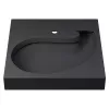 Раковина над стиральной машиной Uperwood Comforty 60х60х11 см, черная матовая, Выбрать цвет: Черный, изображение 4