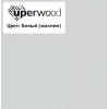 Раковина  накладная 55 см, Uperwood Tanos Quartz, овальная, белая (жасмин), Выбрать цвет: Жасмин, изображение 4