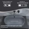 Раковина накладная Uperwood Tanos Quartz 55 см, без отверстия для смесителя, серая (бетон), Выбрать цвет: Бетон, изображение 3