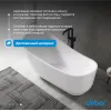 Акриловая ванна ABBER AB9288 180х89, изображение 4