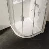 Душевой поддон ABBER AD3A100 100х100 четверть круга, акриловый, белый, изображение 6