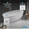 Акриловая ванна ABBER AB9265-1.7 белая, изображение 5